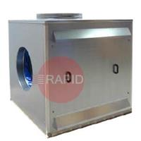 0000102171 Plymovent SIF-900/RI Outdoor Central Extraction Fan 5.5kW, Ø 400mm Inlet, Ø 500mm Outlet, 400 - 690V