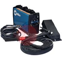 059016013PFP Miller STH 160 DC Pulse Tig Welder Package with WP17 Torch & Foot Pedal  230v