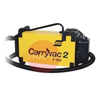 0700003885 ESAB CarryVac 2 P150 Portable Fume Extractor, 110 - 120V CE