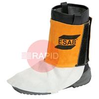 0700010008 ESAB Leather Gaiters (Pair) EN ISO 11612, EN 11611