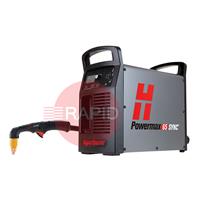 083357 Hypertherm Powermax 65 SYNC Plasma Cutter with 75° 15.2m Hand Torch, 400v CE