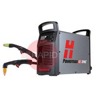 087200 Hypertherm Powermax 85 SYNC Plasma Cutter Combo System with 15° & 75° 7.6m Hand Torches, 400v CE