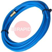 1260005 Binzel Teflon Liner Blue 0.6 to 0.9mm Soft Wire - 3m