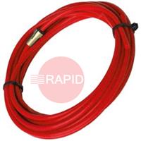 1260026 Binzel Teflon Liner 4m 1.0-1.2 Red
