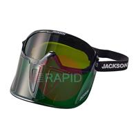 21002 Jackson GPL550 Anti-Fog Goggles, with Flip-Up Detachable Polycarbonate Face Shield - Shade 5