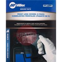 216326 Miller Front lens cover Pack of 5 (144 x 120)
