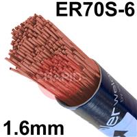 27850 Bohler EMK 6 TIG Wire, 1.6mm Diameter, 5Kg Pack, ER70S-6