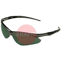 3004761 Jackson Nemesis Safety Spectacles - Green IRUV Shade 5 Lens with Hard Coating & Neck Cord, EN 166:2001