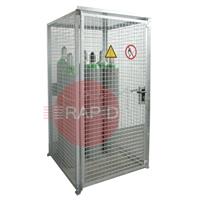 316703 Cylinder Storage Cage GFC-M0/D 1 Door w/ Roof