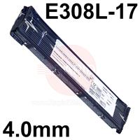 38771 Bohler FOX EAS 2-A Stainless Steel Electrodes 4.0mm Diameter x 350mm Long. 2.0kg Vacpac. E308L-17