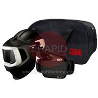 3M-577700 3M Speedglas 9100 MP Welding Helmet with New Adflo Powered Air Respirator, No Lens 37-1101-00SW