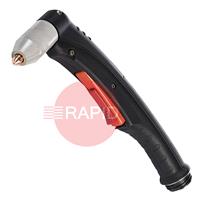 7-5681 Thermal Dynamics SL60QD Torch Handle Assembly - 75° Head with No Lead