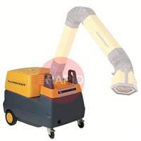 7032400000 Plymovent MFE Mobile Welding Fume Extractor with Electrostatic Filter, 230v