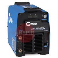 907161012WP Miller XMT 350 CC/CV Water Cooled Mig Welder Package with ST-24WD Wire Feeder and 10m Interconnection Cable - 400V, 3ph