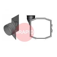 9850032010 Air Inlet - 90° for Plymovent SCS Filter