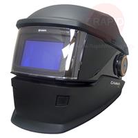 9873090 Kemppi Gamma 100A Welding Helmet with SA 60 Auto Darkening Lens, Shades 5, 8, 9 - 13
