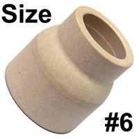 CK-8C6  CK Cup Alumina 9.6mm (3/8" x 5/8") 8 Series