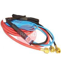 CK-TL312SF CK TrimLine TL300 Water Cooled 350Amp TIG Torch with 3.8m Superflex Cable, 3/8