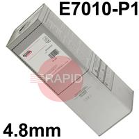 ED029509 Lincoln Shield Arc HYP+ Cellulosic Electrodes 4.8mm Diameter x 350mm Long. 22.7kg Easy Open Can. E7010-P1