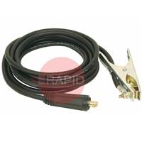 GRD-400A-70-15M Lincoln Ground Cable with Clamp, 400A - 15m