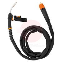 GX255G35 Kemppi Flexlite GX K5 255G Air Cooled 250A MIG Torch, with Euro Connection - 3.5m