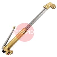 H3028 Harris 142-E Acetylene Gas Cutting Torch - 440mm Long with 90° Head