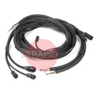 K10347-PGW-5M Water-cooled Power Source to wire feeder cable 5m