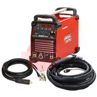 K12060-1AP Lincoln Invertec 300TPX DC TIG Welder Ready to Weld Air-Cooled Package - 400v, 3ph
