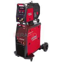 K14183-52-1AP Lincoln Powertec i350S MIG Welder & LF-52D Wire Feeder Air Cooled Ready To Weld Package - 400v, 3ph