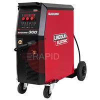 K14380-1 Lincoln QuickMig 300 Compact Power Source with Ground Lead, Gas Hose & 0.8-1.0mm Drive Roll 400v, 3ph