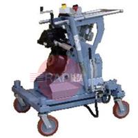 KBM-28U Gullco Inverted Portable Plate Edge Bevelling Machine with Air Jet