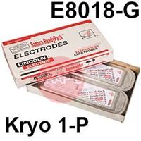 Kryo-1-P-SRP Lincoln Electric Kryo 1P Vacuum Sealed SRP Low Hydrogen Electrodes. E8018-G-H4R
