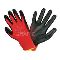 PER24-002-51-10 Parweld PU Gripper Gloves - Size 10