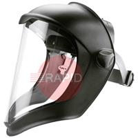 PUL1011933 Honeywell Bionic Face Shield Helmet - Clear Acetate Uncoated Visor (Chemical), EN 166:2001