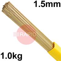 RO101501 SIF SIFBRONZE No 101 1.5mm Tig Wire, 1.0kg Pack