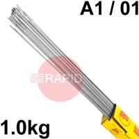 RO11160 SIF SIFSTEEL No 11 TIG Wire, 1Kg Pack - BS: 1453: A1,  EN 12536: 01