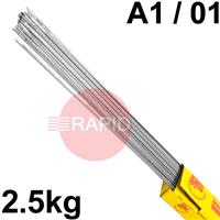RO11162 SIF SIFSTEEL No 11 TIG Wire, 2.5Kg Pack - BS: 1453: A1, EN 12536: 01