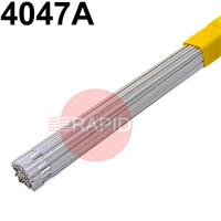 RO16162 SIF Sifalumin No.16 4047A Aluminium Tig Wire, 1000mm Cut Lengths - EN ISO 17672 S AL 4047A (AlSi12) - 2.5kg Pack