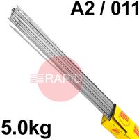 RO22165 SIF SIFSTEEL No 22 TIG Wire, 5Kg Pack - BS: 1453: A2, EN 12536: 011