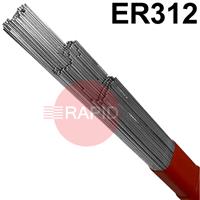 T312 312 Stainless Steel TIG Wire, 1000mm Cut Lengths - AWS A5.9 ER312, 5Kg Pack