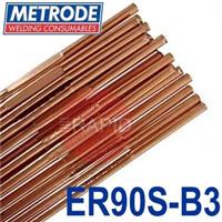 TER90SB3-24 Metrode ER90S-B3 2.4mm Diameter Low Alloy Tig Wire, 5kg Pack