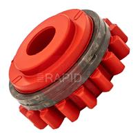 W001067 Kemppi Red U-Groove Feed Roller For 1.0mm Aluminium