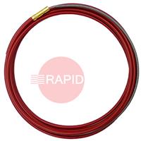 W006453 Kemppi FE 3.5M Red Wire Liner - 0.9mm - 1.2mm Ferrous