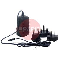 W007485 Kemppi FreshAir Battery Charger with British, Euro and USA Plugs