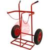 040741B Trolley 16" Pneumatic Wheels Oxygen / Acetylene