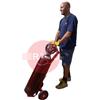 040766 Oxy/Acet Single Trolley For Midi & Small Size Cylinders