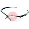 3000354 Clear Safety Spectacles. Wrap Around Style With Soft Grip Arms. EN 166CE