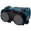 E2GFU1 Flip Up Green Welding Goggles. 50mm Diameter Lens 5EW