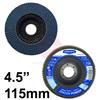 FLAP412 4.5" 115mm Flap Disc Conical