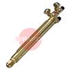 H3162 Harris 198-2TAFR Three Hose 32 x 460mm Barrel Machine Cutting Torch With Rack.